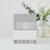 Implant Dentist Geschenke Postkarte (Stehend Vorderseite)