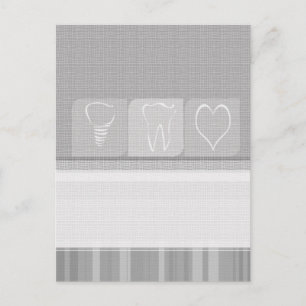 Implant Dentist Geschenke Postkarte
