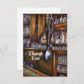 implizit verstanden dankeskarte (Vorne/Hinten)