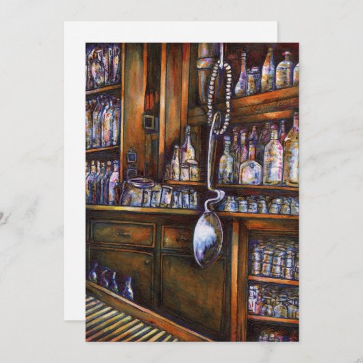 implizit verstanden feiertagskarte (Vorne/Hinten)