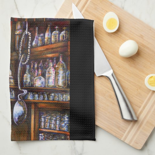 implizit verstanden geschirrtuch (Viertel Falte)