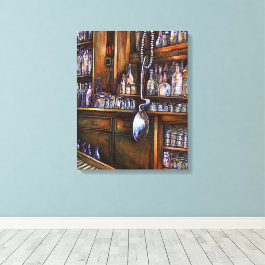 implizit verstanden leinwanddruck (Insitu (Holzboden))