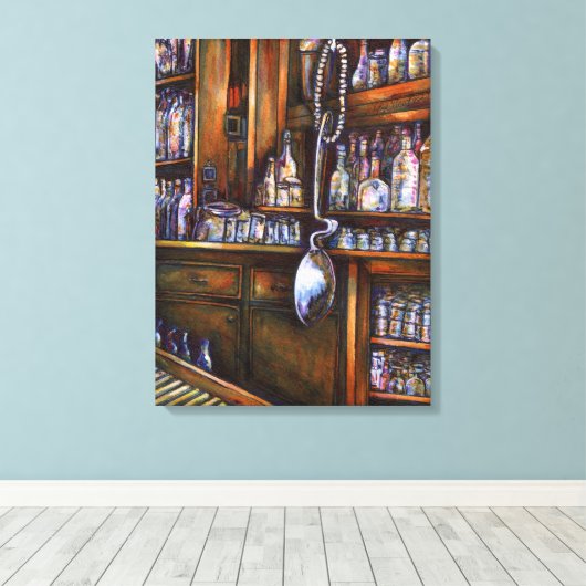 implizit verstanden leinwanddruck (Insitu (Holzboden))