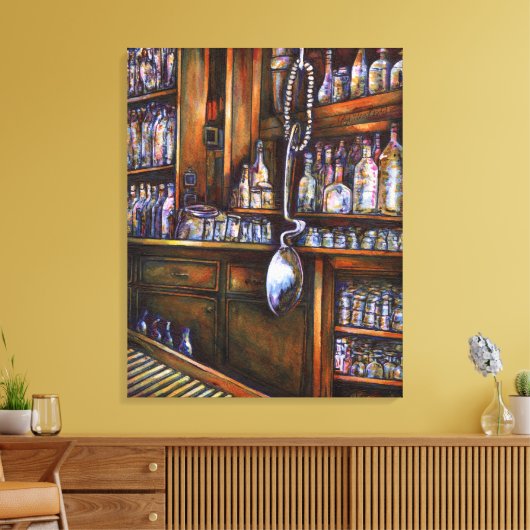 implizit verstanden leinwanddruck (Insitu (Wohnzimmer))