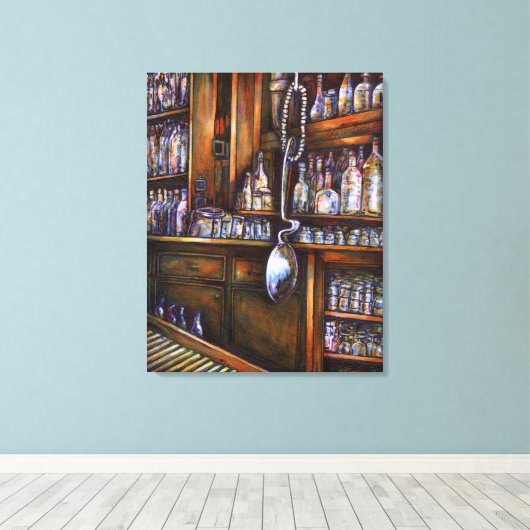 implizit verstanden leinwanddruck (Insitu (Holzboden))