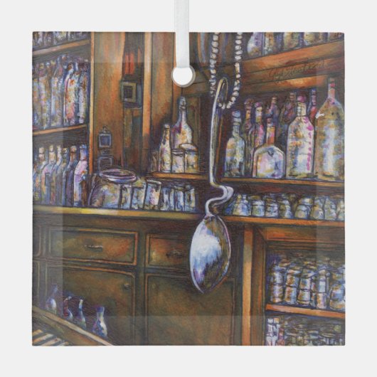 implizit verstanden ornament aus glas (Vorderseite)