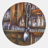 implizit verstanden runder aufkleber (Vorderseite)