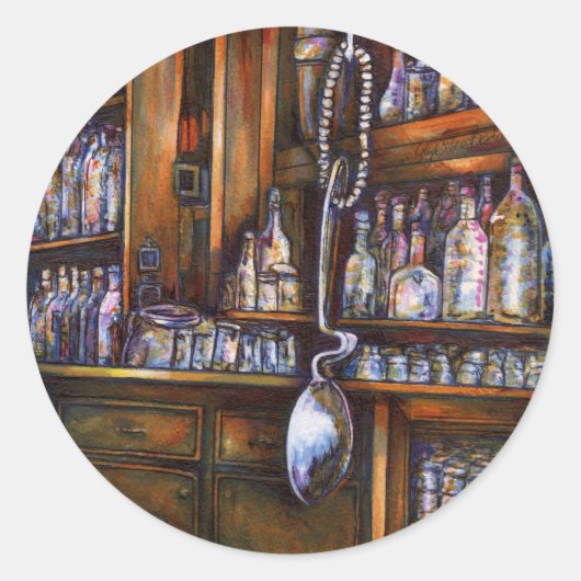 implizit verstanden runder aufkleber (Vorderseite)