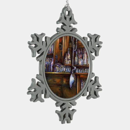 implizit verstanden schneeflocken Zinn-Ornament (Links)