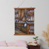 implizit verstanden wandteppich mit holzrahmen (Schlafzimmer)