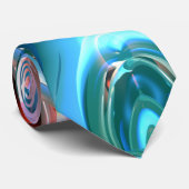 Implosions-abstrakte Krawatte (Gerollt)