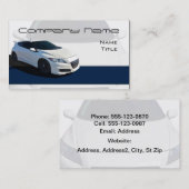 Import-Auto-Visitenkarten Visitenkarte (Vorne/Hinten)