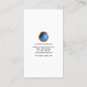 Import-export Pfeilemodernes Chic-Marketing Visitenkarte (Rückseite)