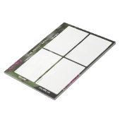 Important and urgent task Matrix (romantic nature) Notizblock (angewinkelt)