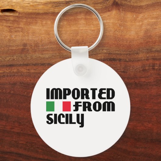 Imported from Sicily Schlüsselanhänger (Vorderseite)