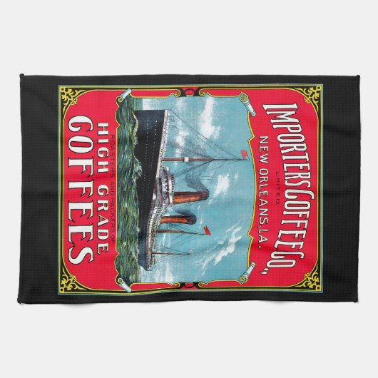 Importeure Kaffeetücher Geschirrtuch (Horizontal)