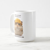 Importieren von Harthamster SnuggleHamster.com Kaffeetasse (Vorderseite Links)