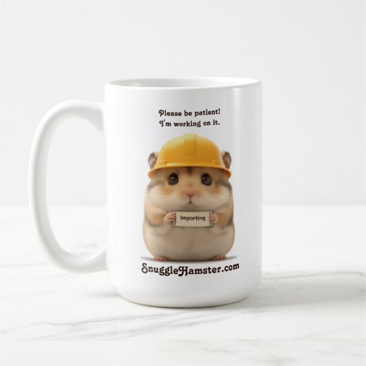 Importieren von Harthamster SnuggleHamster.com Kaffeetasse (Links)