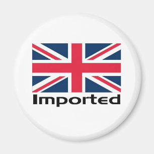 Importierte BRITISCHE Flagge Magnet