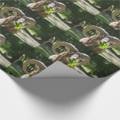 Imposanter Mufflon-Widder Geschenkpapier (Ecke)