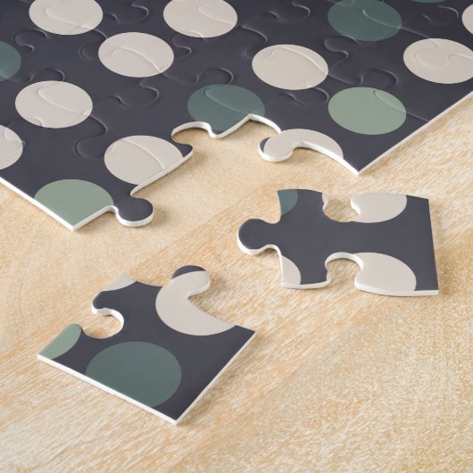 Impossible puzzles green dots pattern gag gift  (Seite)