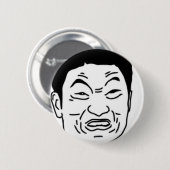 Impossibru!! Comic-Gesicht Button (Vorne & Hinten)