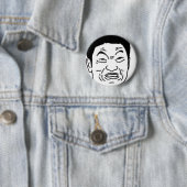 Impossibru!! Comic-Gesicht Button (Beispiel)