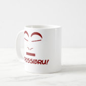 Impossibru Kaffeetasse (Vorderseite Links)
