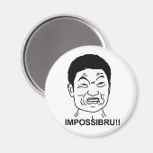 Impossibru Magnet (Vorderseite/Rückseite)
