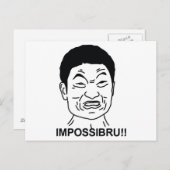 Impossibru Postkarte (Vorne/Hinten)