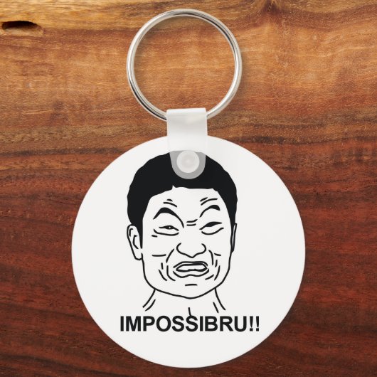 Impossibru Schlüsselanhänger (Vorderseite)