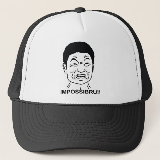 Impossibru Truckerkappe (Vorderseite)