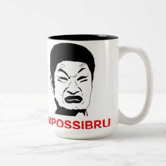 IMPOSSIBRUUUUUU! ZWEIFARBIGE TASSE