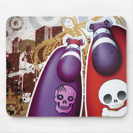 Impossimal© - "Doin" es Gangsta Style Mousepad (Vorne)