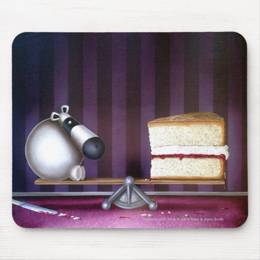 Impossimal© - 'ein ausgeglichenes Diet Mousepad (Vorne)