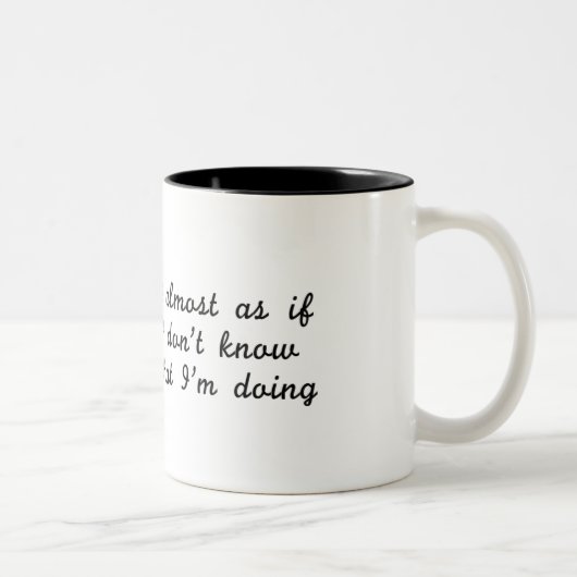 Imposter Zweifarbige Tasse (Rechts)