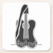 Imposteriors Getränk-Untersetzer Rechteckiger Pappuntersetzer (Vorderseite)