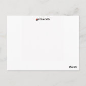 Impreator Cantabile Postkarte (Rückseite)