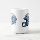 Impresión de Arte de Olas Retro Vibrantes - Diseño Kaffeetasse (Mittel)