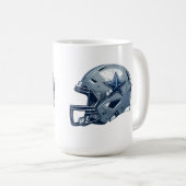 Impresión de Arte de Olas Retro Vibrantes - Diseño Kaffeetasse (VorderseiteRechts)