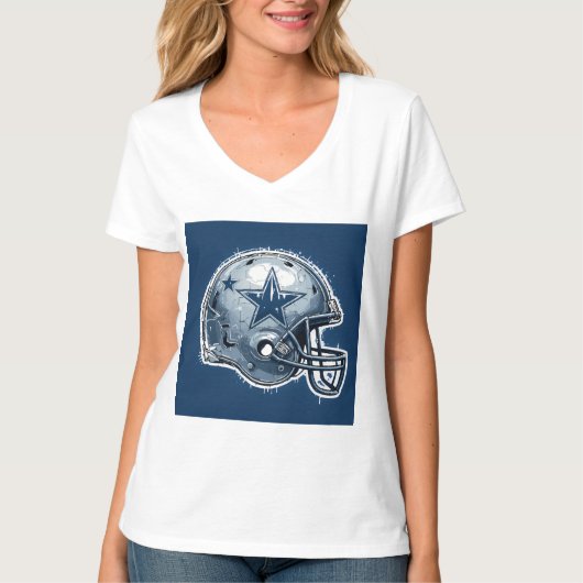 Impresión de Arte de Olas Retro Vibrantes - Diseño T-Shirt (Vorderseite)