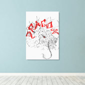 Impressão em Tela Leinwanddruck (Insitu (Holzboden))