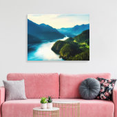 Impressão em Tela Leinwanddruck (Insitu (Wohnzimmer))