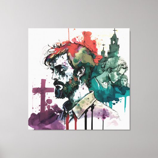 Impressão em Tela Leinwanddruck (Vorderseite)