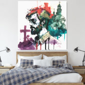 Impressão em Tela Leinwanddruck (Insitu (Schlafzimmer))