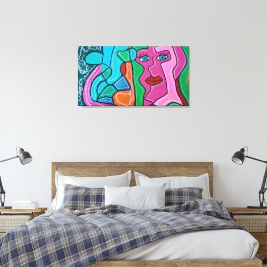 Impressão em Tela Leinwanddruck (Insitu (Schlafzimmer))