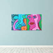 Impressão em Tela Leinwanddruck (Insitu (Holzboden))