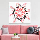 Impressão em Tela Leinwanddruck (Insitu (Wohnzimmer))