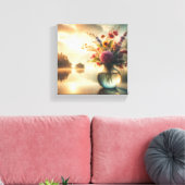 Impressão em Tela Vaso Leinwanddruck (Insitu (Wohnzimmer))