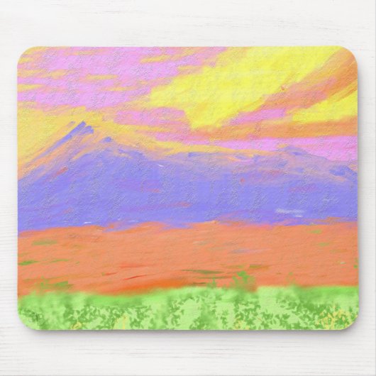 Impression New Mexico Art Mousepad (Vorne)
